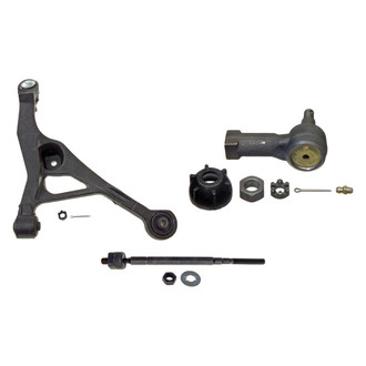 MOOG® - Front Driver Side Lower Control Arm with Ball Joint and Tie Rod End Kit