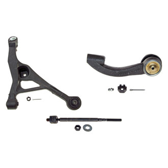 MOOG® - Front Driver Side Lower Control Arm with Ball Joint and Tie Rod End Kit