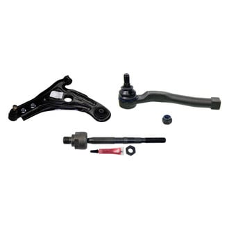 MOOG® - Front Driver Side Lower Control Arm with Ball Joint and Tie Rod End Kit