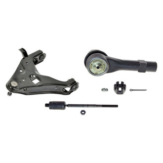 MOOG® - Front Driver Side Lower Control Arm with Ball Joint and Tie Rod End Kit