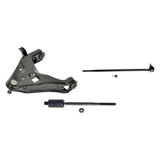 MOOG® - Front Driver Side Lower Control Arm with Ball Joint and Tie Rod End Kit