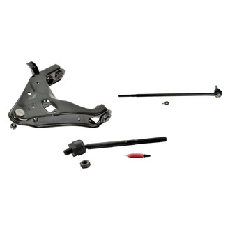 MOOG® - Front Driver Side Lower Control Arm with Ball Joint and Tie Rod End Kit