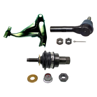 MOOG® - Front Driver Side Lower Control Arm with Ball Joint and Tie Rod End Kit