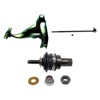 MOOG® - Front Driver Side Lower Control Arm with Ball Joint and Tie Rod End Kit