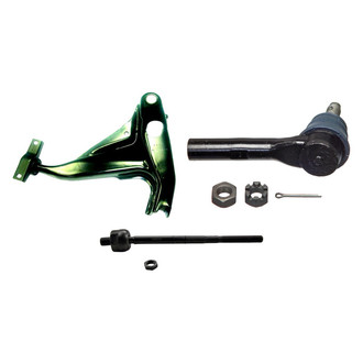 MOOG® - Front Driver Side Lower Control Arm with Ball Joint and Tie Rod End Kit