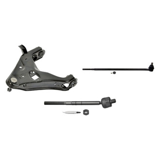 MOOG® - Front Driver Side Lower Control Arm with Ball Joint and Tie Rod End Kit