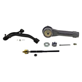 MOOG® - Front Driver Side Lower Control Arm with Ball Joint and Tie Rod End Kit