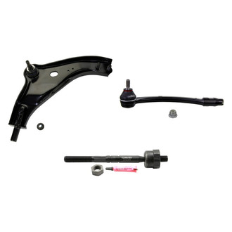 MOOG® - Front Driver Side Lower Control Arm with Ball Joint and Tie Rod End Kit