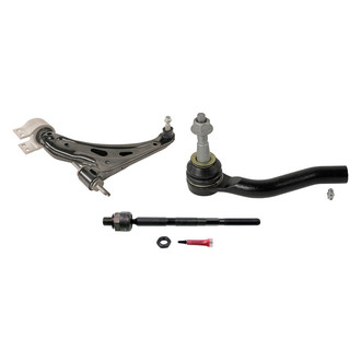 MOOG® - Front Driver Side Lower Control Arm with Ball Joint and Tie Rod End Kit