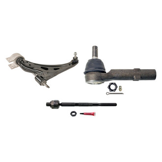 MOOG® - Front Driver Side Lower Control Arm with Ball Joint and Tie Rod End Kit