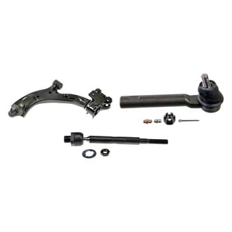 MOOG® - Front Driver Side Lower Control Arm with Ball Joint and Tie Rod End Kit