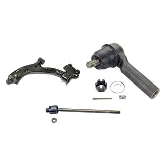 MOOG® - Front Driver Side Lower Control Arm with Ball Joint and Tie Rod End Kit