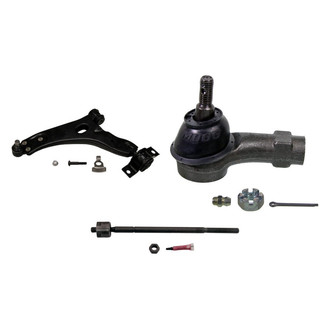MOOG® - Front Driver Side Lower Control Arm with Ball Joint and Tie Rod End Kit