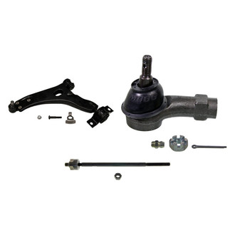 MOOG® - Front Driver Side Lower Control Arm with Ball Joint and Tie Rod End Kit