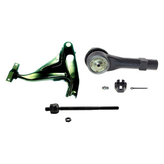 MOOG® - Front Driver Side Lower Control Arm with Ball Joint and Tie Rod End Kit