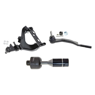 MOOG® - Front Driver Side Lower Control Arm with Ball Joint and Tie Rod End Kit