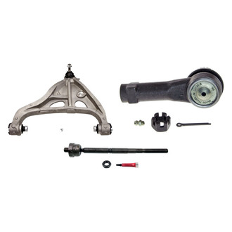 MOOG® - Front Driver Side Lower Control Arm with Ball Joint and Tie Rod End Kit