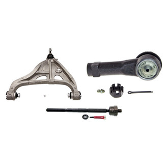MOOG® - Front Driver Side Lower Control Arm with Ball Joint and Tie Rod End Kit