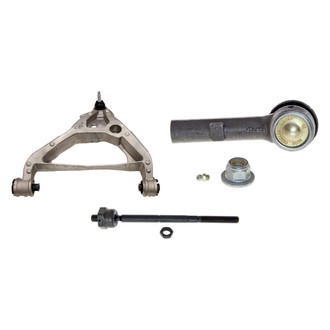 MOOG® - Front Driver Side Lower Control Arm with Ball Joint and Tie Rod End Kit
