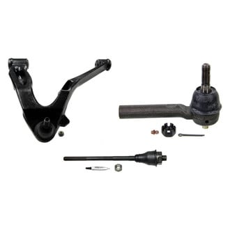 MOOG® - Front Driver Side Lower Control Arm with Ball Joint and Tie Rod End Kit