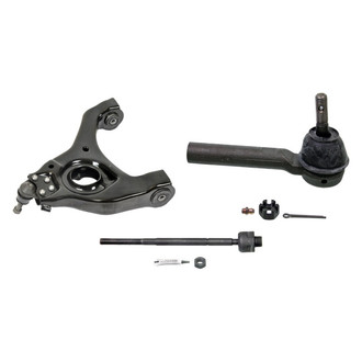 MOOG® - Front Driver Side Lower Control Arm with Ball Joint and Tie Rod End Kit