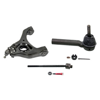 MOOG® - Front Driver Side Lower Control Arm with Ball Joint and Tie Rod End Kit