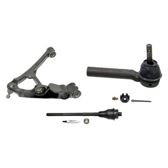 MOOG® - Front Driver Side Lower Control Arm with Ball Joint and Tie Rod End Kit