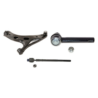 MOOG® - Front Driver Side Lower Control Arm with Ball Joint and Tie Rod End Kit
