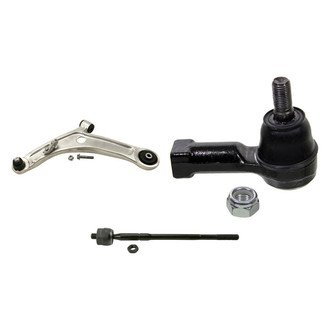 MOOG® - Front Driver Side Lower Control Arm with Ball Joint and Tie Rod End Kit
