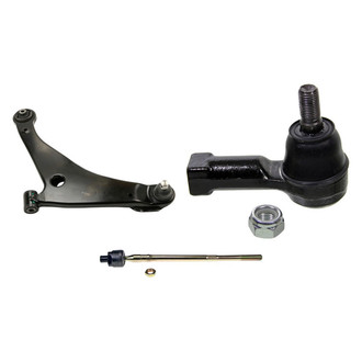 MOOG® - Front Driver Side Lower Control Arm with Ball Joint and Tie Rod End Kit