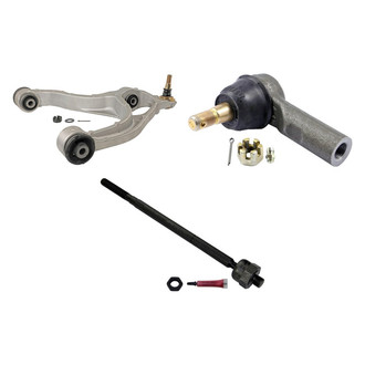 MOOG® - Front Driver Side Lower Control Arm with Ball Joint and Tie Rod End Kit