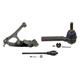 MOOG® - Front Driver Side Lower Control Arm with Ball Joint and Tie Rod End Kit