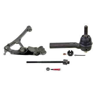 MOOG® - Front Driver Side Lower Control Arm with Ball Joint and Tie Rod End Kit