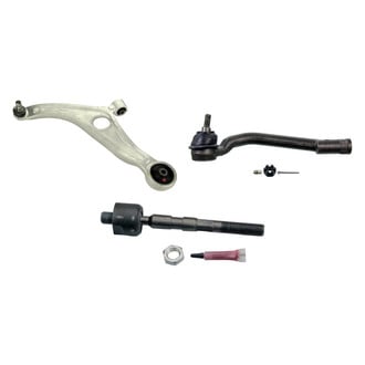 MOOG® - Front Driver Side Lower Control Arm with Ball Joint and Tie Rod End Kit