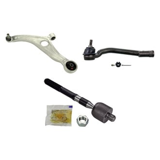 MOOG® - Front Driver Side Lower Control Arm with Ball Joint and Tie Rod End Kit