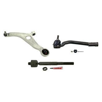 MOOG® - Front Driver Side Lower Control Arm with Ball Joint and Tie Rod End Kit