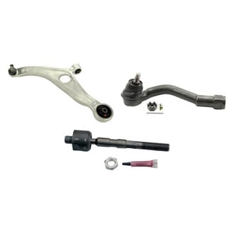 MOOG® - Front Driver Side Lower Control Arm with Ball Joint and Tie Rod End Kit