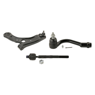 MOOG® - Front Driver Side Lower Control Arm with Ball Joint and Tie Rod End Kit