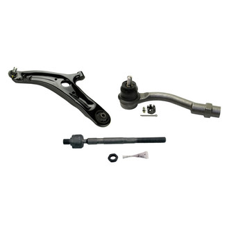 MOOG® - Front Driver Side Lower Control Arm with Ball Joint and Tie Rod End Kit