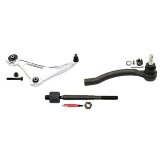 MOOG® - Front Driver Side Lower Control Arm with Ball Joint and Tie Rod End Kit
