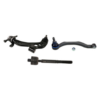 MOOG® - Front Driver Side Lower Control Arm with Ball Joint and Tie Rod End Kit