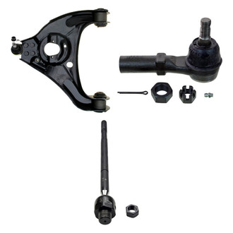 MOOG® - Front Driver Side Lower Control Arm with Ball Joint and Tie Rod End Kit