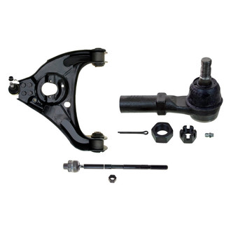 MOOG® - Front Driver Side Lower Control Arm with Ball Joint and Tie Rod End Kit