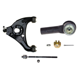 MOOG® - Front Driver Side Lower Control Arm with Ball Joint and Tie Rod End Kit