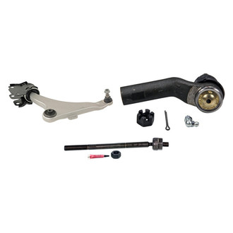 MOOG® - Front Driver Side Lower Control Arm with Ball Joint and Tie Rod End Kit