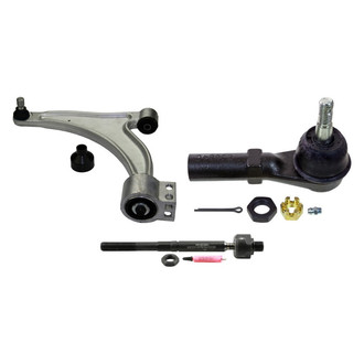 MOOG® - Front Driver Side Lower Control Arm with Ball Joint and Tie Rod End Kit