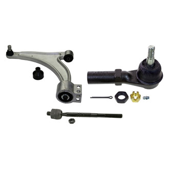 MOOG® - Front Driver Side Lower Control Arm with Ball Joint and Tie Rod End Kit