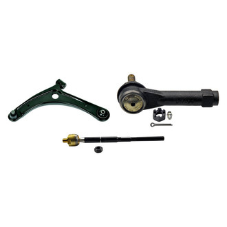 MOOG® - Front Driver Side Lower Control Arm with Ball Joint and Tie Rod End Kit