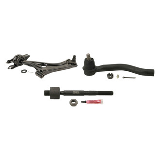 MOOG® - Front Driver Side Lower Control Arm with Ball Joint and Tie Rod End Kit