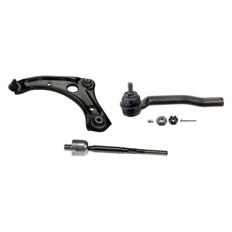 MOOG® - Front Driver Side Lower Control Arm with Ball Joint and Tie Rod End Kit
